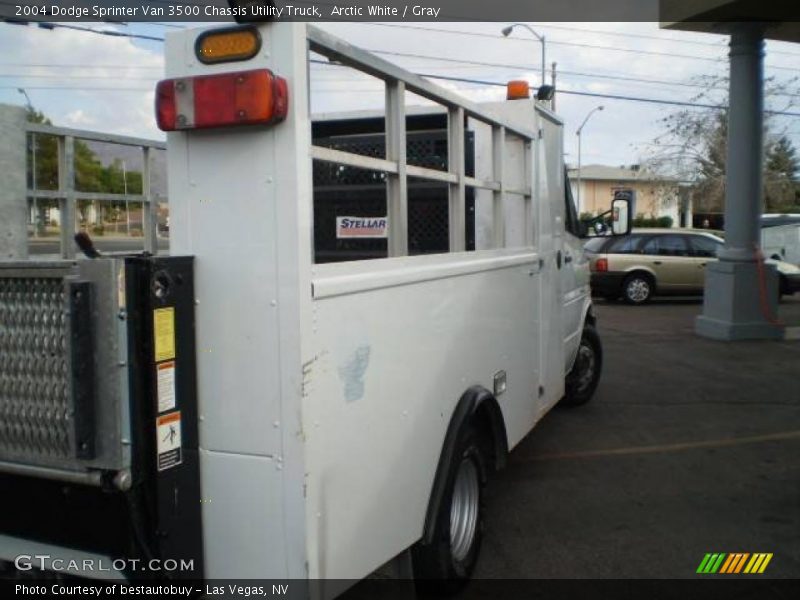 Arctic White / Gray 2004 Dodge Sprinter Van 3500 Chassis Utility Truck