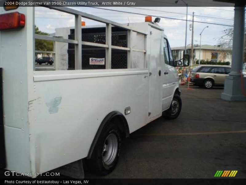 Arctic White / Gray 2004 Dodge Sprinter Van 3500 Chassis Utility Truck