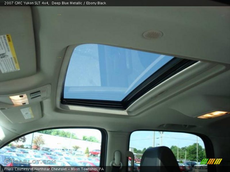 Deep Blue Metallic / Ebony Black 2007 GMC Yukon SLT 4x4