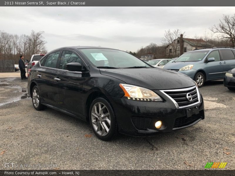 Super Black / Charcoal 2013 Nissan Sentra SR