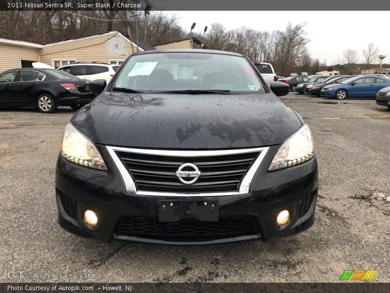 Super Black / Charcoal 2013 Nissan Sentra SR