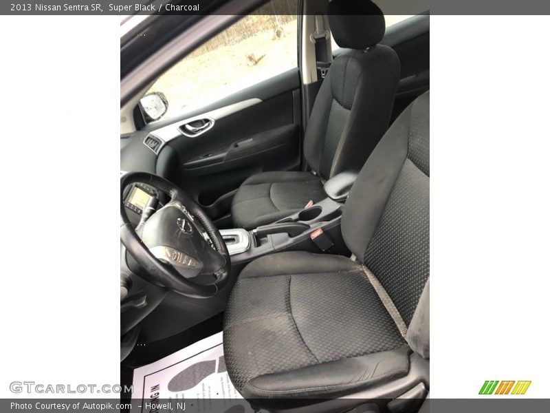 Super Black / Charcoal 2013 Nissan Sentra SR