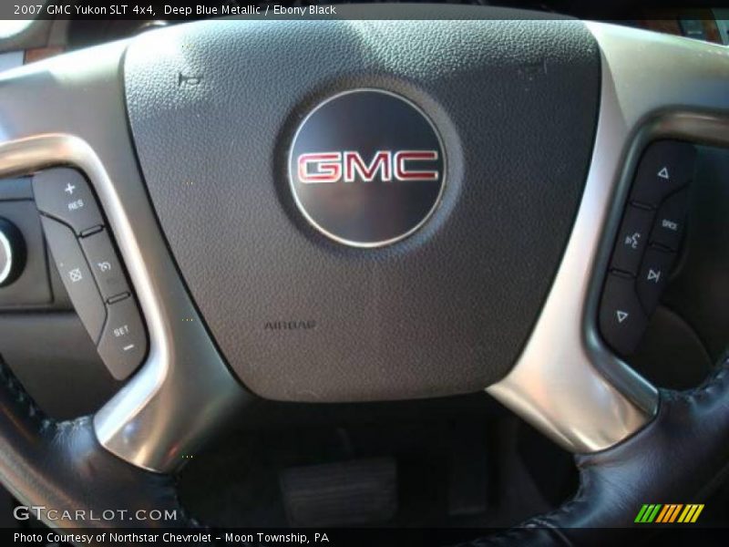 Deep Blue Metallic / Ebony Black 2007 GMC Yukon SLT 4x4