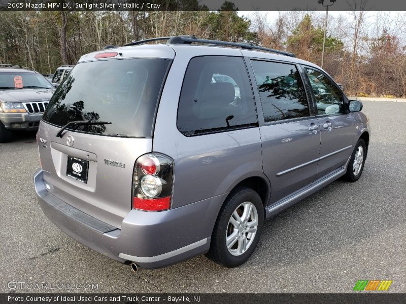 Sunlight Silver Metallic / Gray 2005 Mazda MPV LX