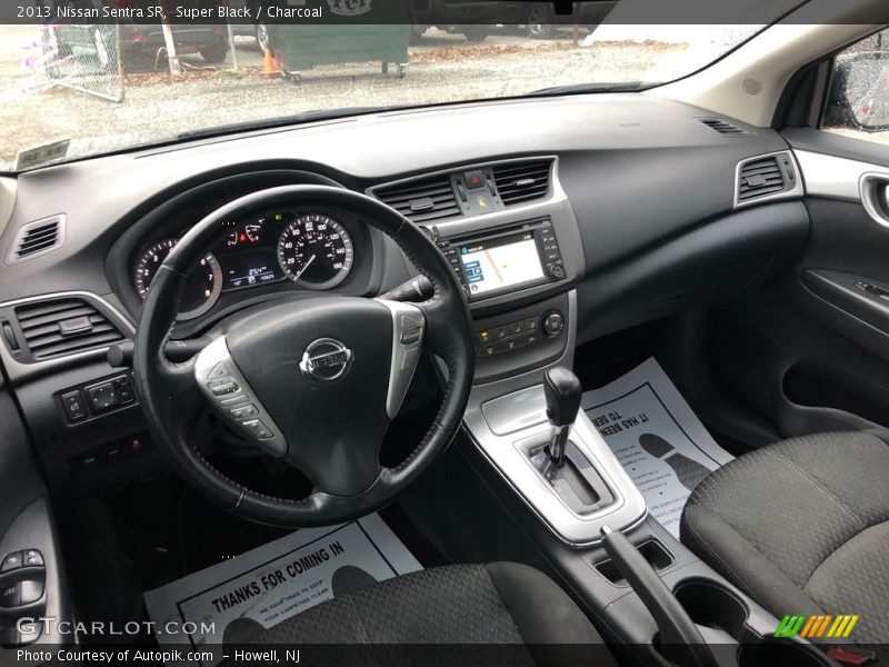 Super Black / Charcoal 2013 Nissan Sentra SR