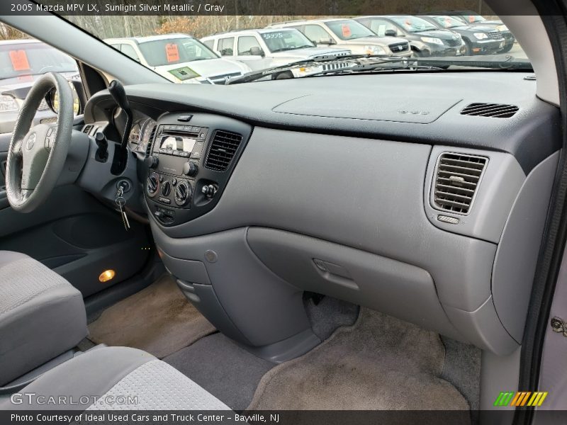Sunlight Silver Metallic / Gray 2005 Mazda MPV LX