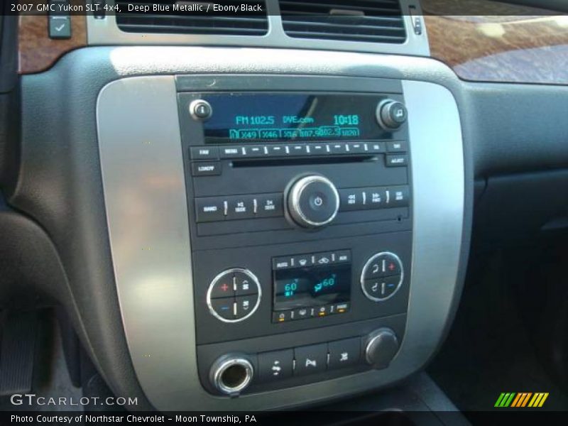 Deep Blue Metallic / Ebony Black 2007 GMC Yukon SLT 4x4