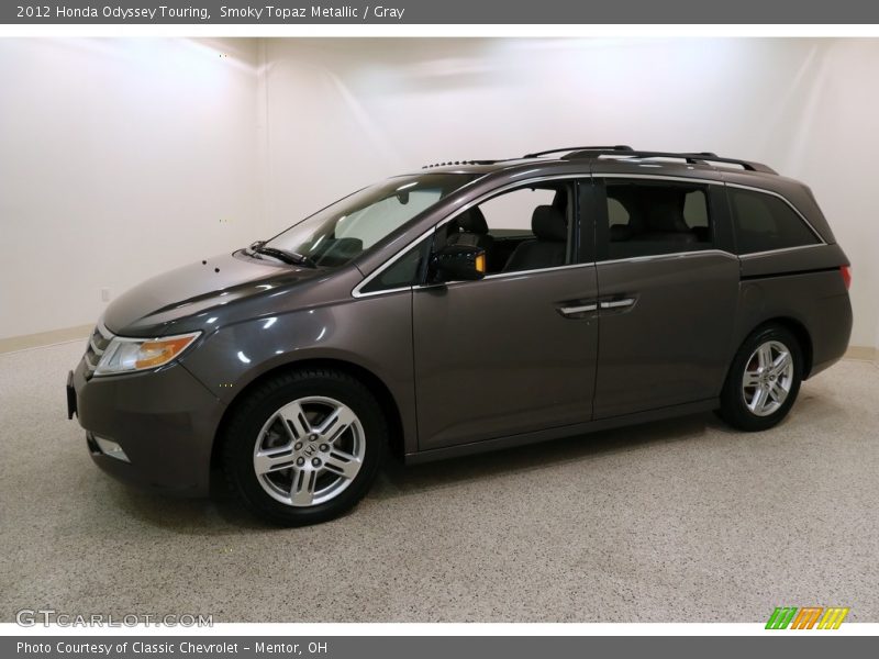 Smoky Topaz Metallic / Gray 2012 Honda Odyssey Touring