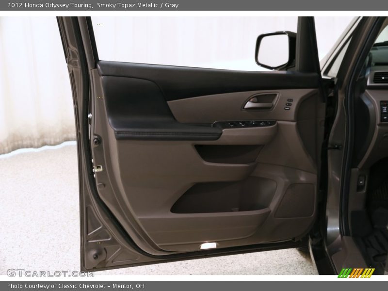 Smoky Topaz Metallic / Gray 2012 Honda Odyssey Touring