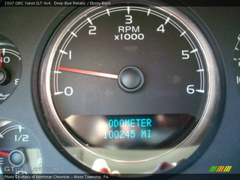 Deep Blue Metallic / Ebony Black 2007 GMC Yukon SLT 4x4