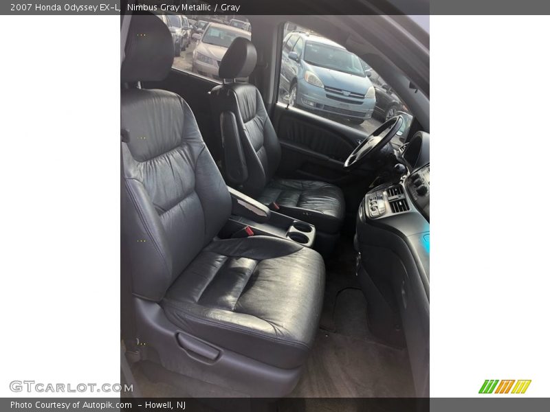 Nimbus Gray Metallic / Gray 2007 Honda Odyssey EX-L