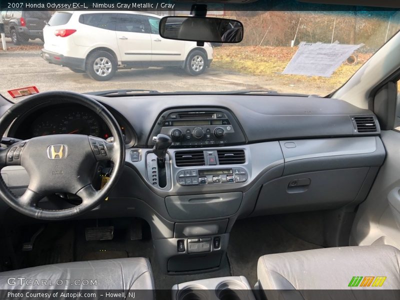 Nimbus Gray Metallic / Gray 2007 Honda Odyssey EX-L