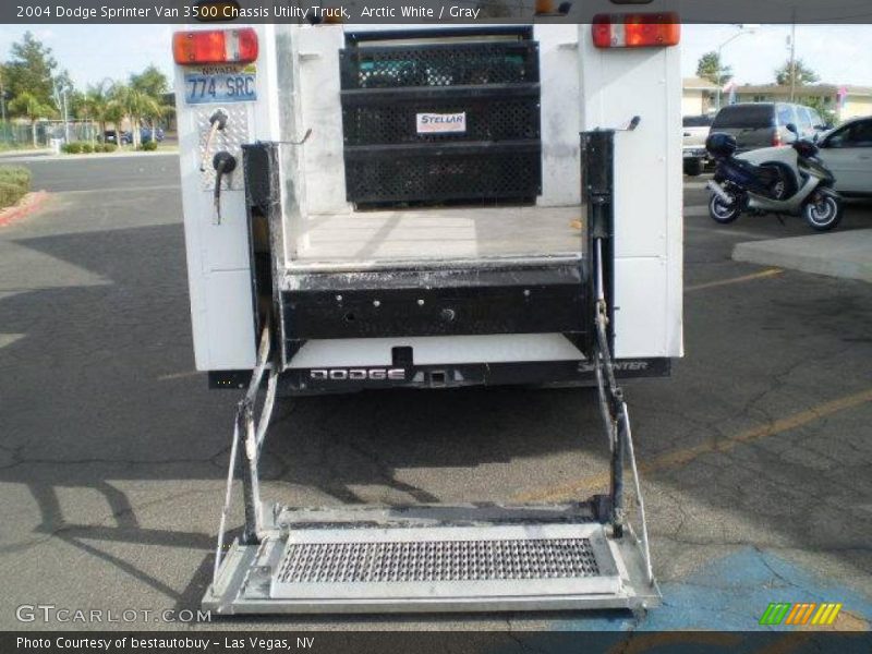 Arctic White / Gray 2004 Dodge Sprinter Van 3500 Chassis Utility Truck