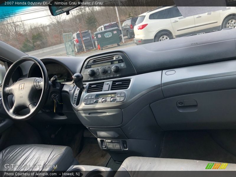 Nimbus Gray Metallic / Gray 2007 Honda Odyssey EX-L