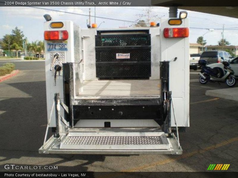 Arctic White / Gray 2004 Dodge Sprinter Van 3500 Chassis Utility Truck