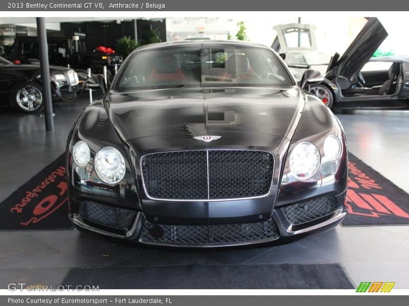 Anthracite / Beluga 2013 Bentley Continental GT V8