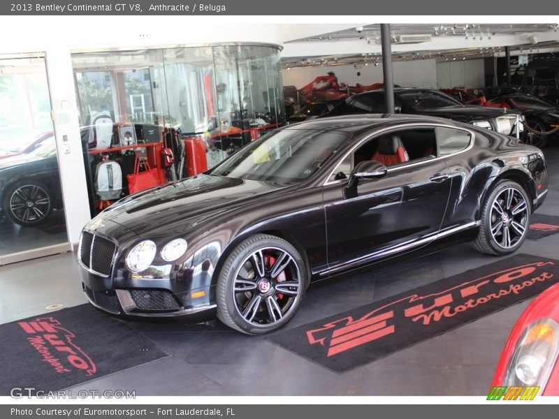 Front 3/4 View of 2013 Continental GT V8 