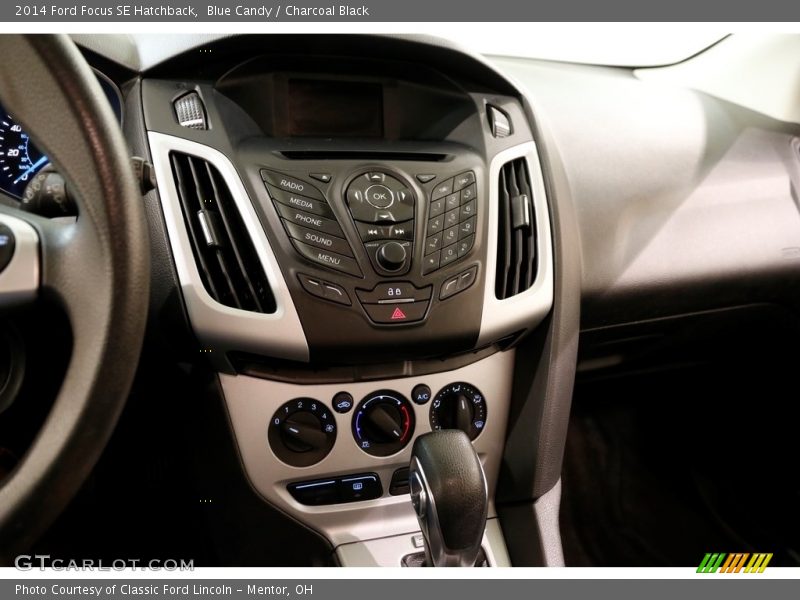 Blue Candy / Charcoal Black 2014 Ford Focus SE Hatchback