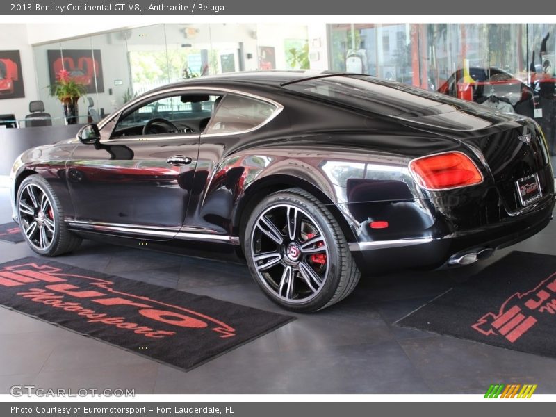Anthracite / Beluga 2013 Bentley Continental GT V8