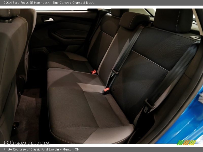 Blue Candy / Charcoal Black 2014 Ford Focus SE Hatchback