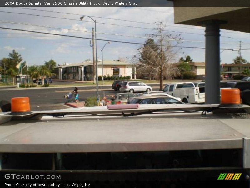 Arctic White / Gray 2004 Dodge Sprinter Van 3500 Chassis Utility Truck