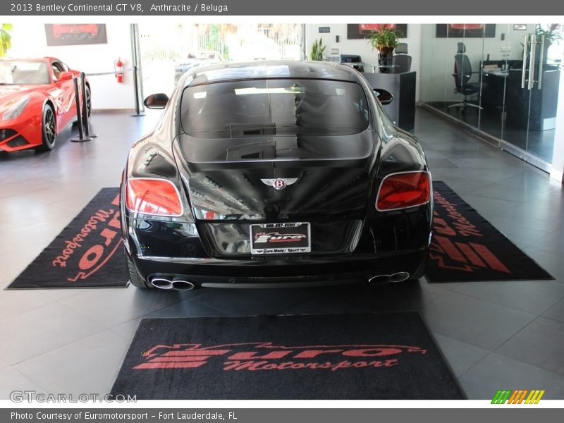 Anthracite / Beluga 2013 Bentley Continental GT V8