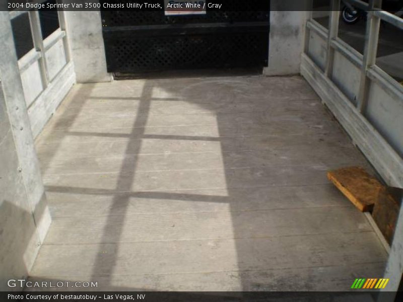 Arctic White / Gray 2004 Dodge Sprinter Van 3500 Chassis Utility Truck