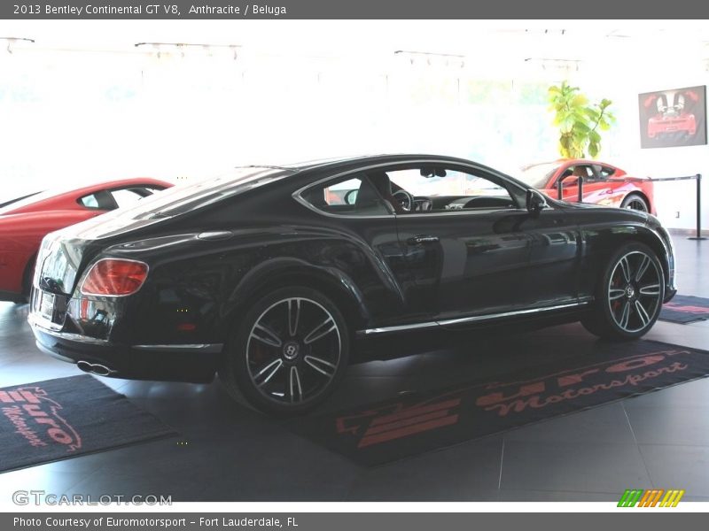 Anthracite / Beluga 2013 Bentley Continental GT V8