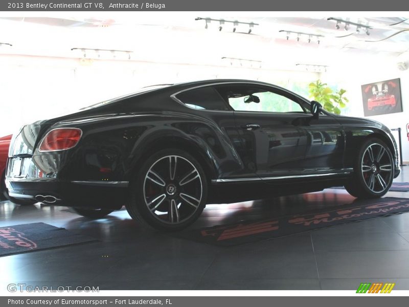 Anthracite / Beluga 2013 Bentley Continental GT V8