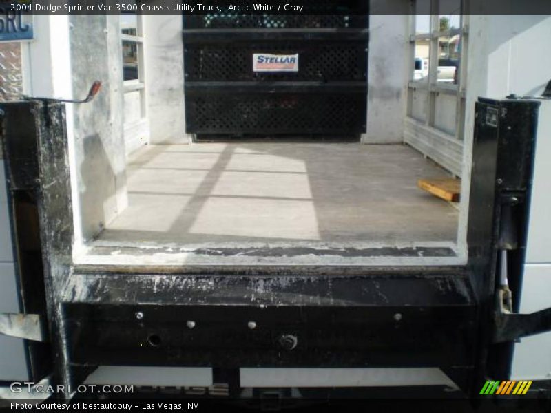 Arctic White / Gray 2004 Dodge Sprinter Van 3500 Chassis Utility Truck