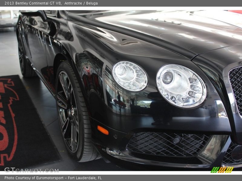 Anthracite / Beluga 2013 Bentley Continental GT V8