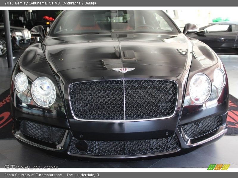 Anthracite / Beluga 2013 Bentley Continental GT V8