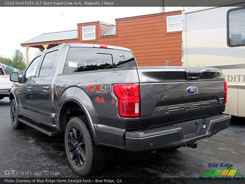 Magnetic / Black 2019 Ford F150 XLT Sport SuperCrew 4x4