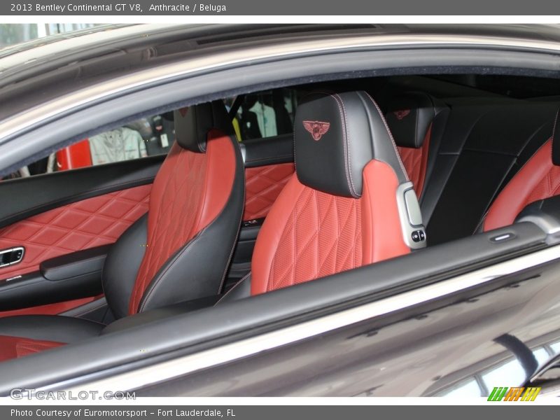 Anthracite / Beluga 2013 Bentley Continental GT V8