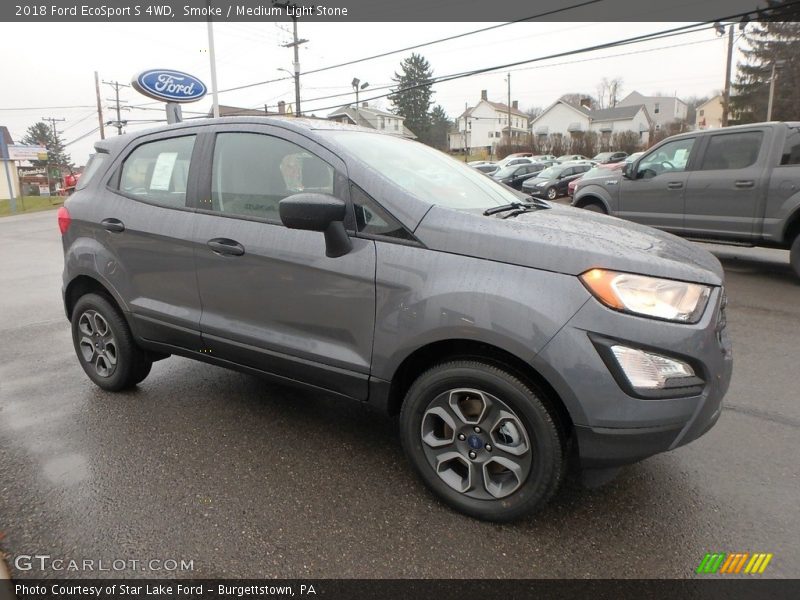 Smoke / Medium Light Stone 2018 Ford EcoSport S 4WD