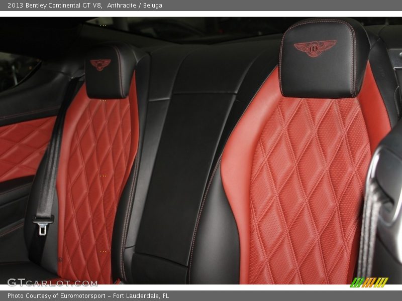 Anthracite / Beluga 2013 Bentley Continental GT V8