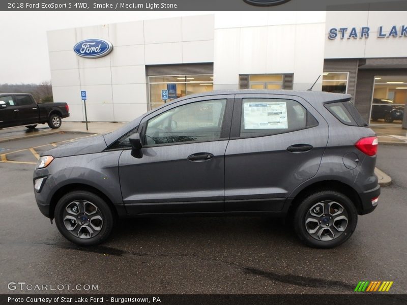 Smoke / Medium Light Stone 2018 Ford EcoSport S 4WD