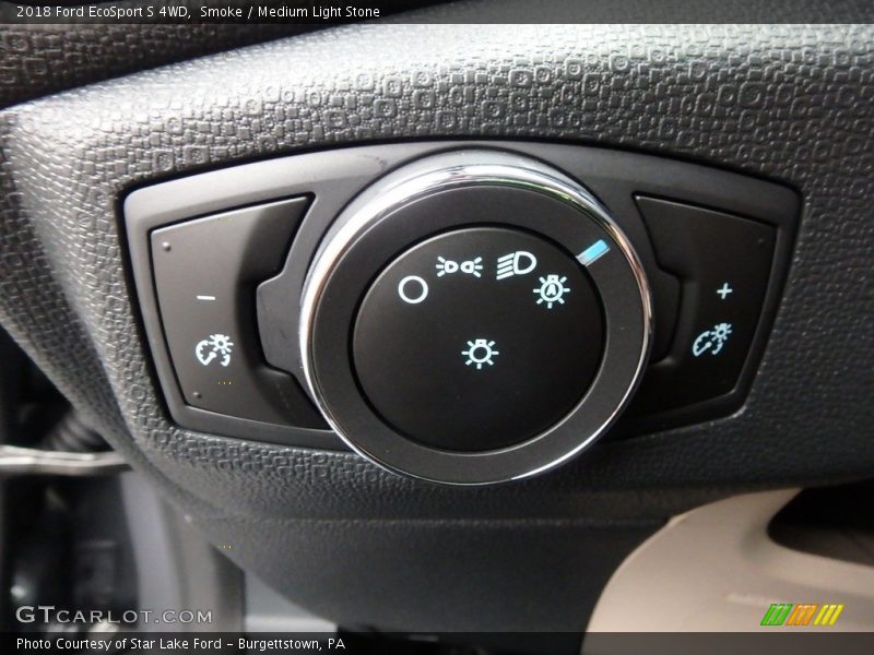 Smoke / Medium Light Stone 2018 Ford EcoSport S 4WD
