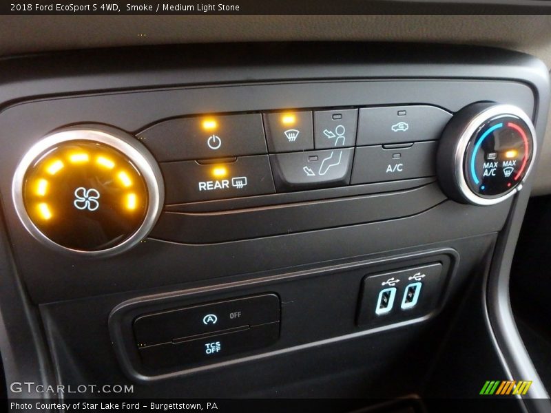 Smoke / Medium Light Stone 2018 Ford EcoSport S 4WD