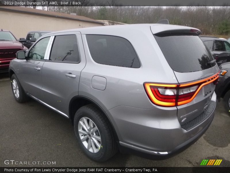 Billet / Black 2019 Dodge Durango SXT AWD