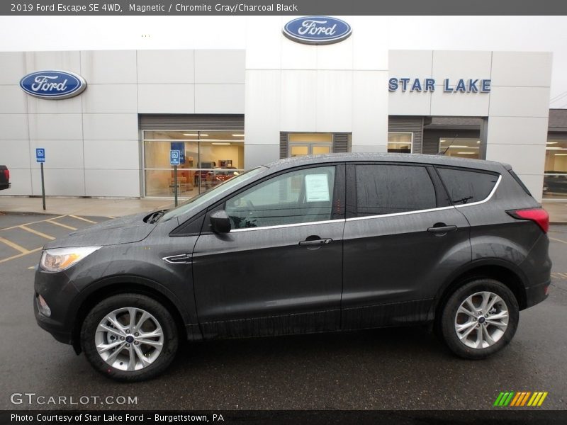 Magnetic / Chromite Gray/Charcoal Black 2019 Ford Escape SE 4WD