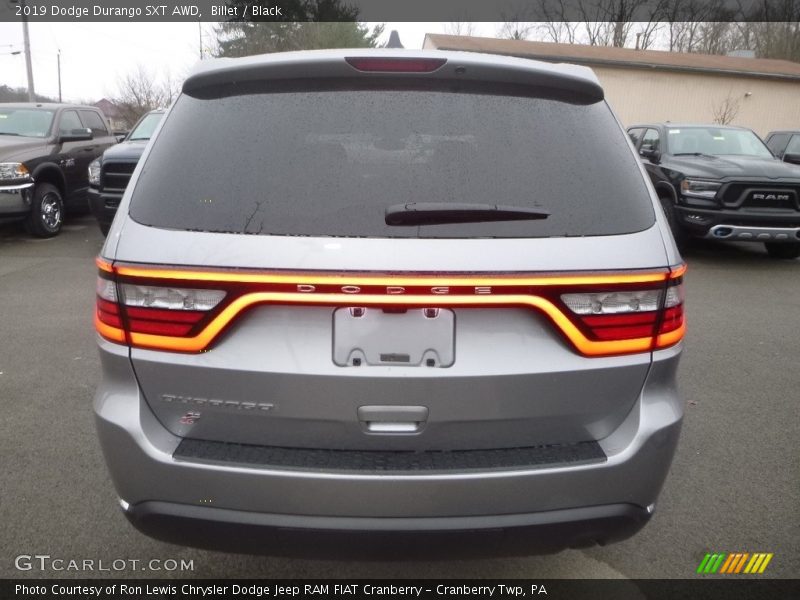 Billet / Black 2019 Dodge Durango SXT AWD