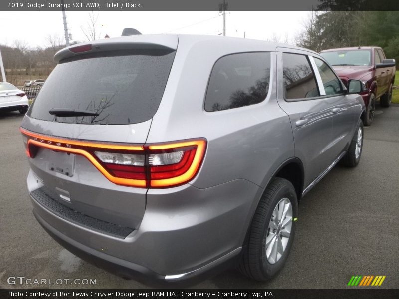 Billet / Black 2019 Dodge Durango SXT AWD