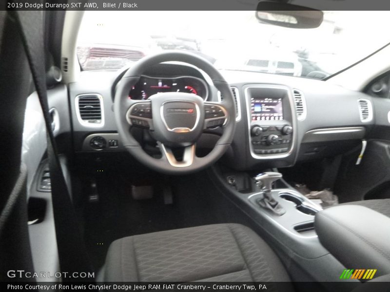 Billet / Black 2019 Dodge Durango SXT AWD