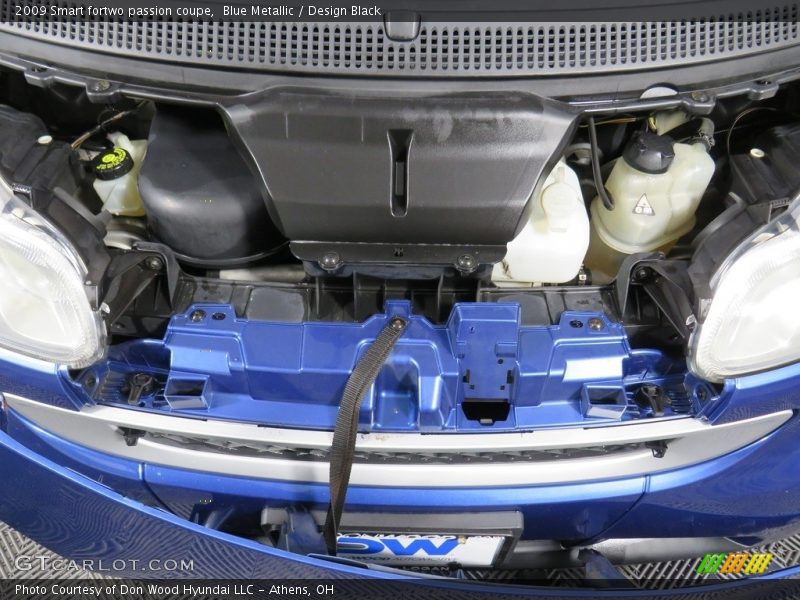 Blue Metallic / Design Black 2009 Smart fortwo passion coupe