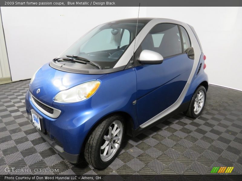 Blue Metallic / Design Black 2009 Smart fortwo passion coupe