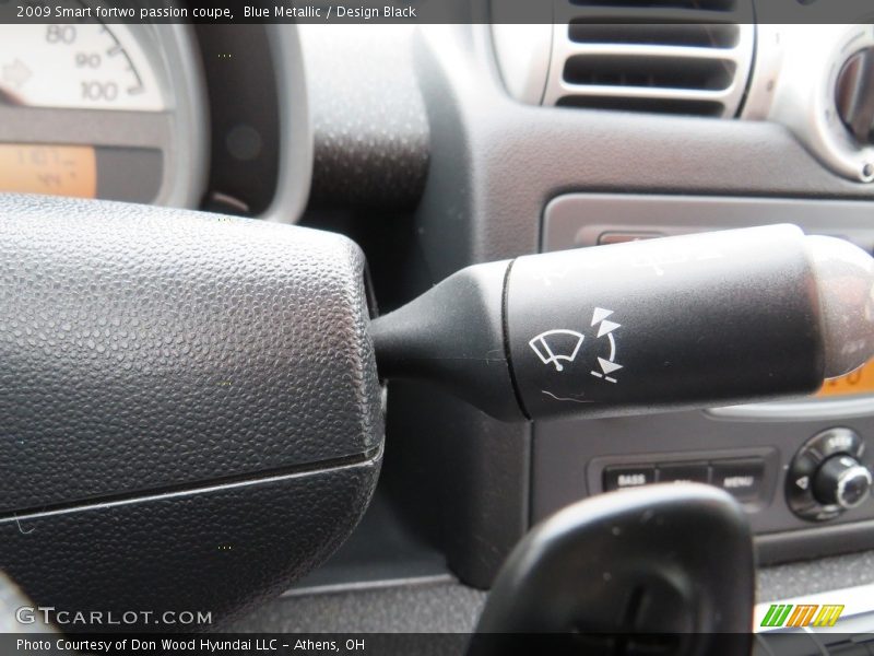 Blue Metallic / Design Black 2009 Smart fortwo passion coupe