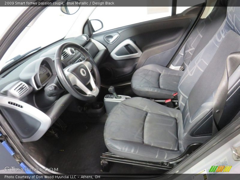 Blue Metallic / Design Black 2009 Smart fortwo passion coupe