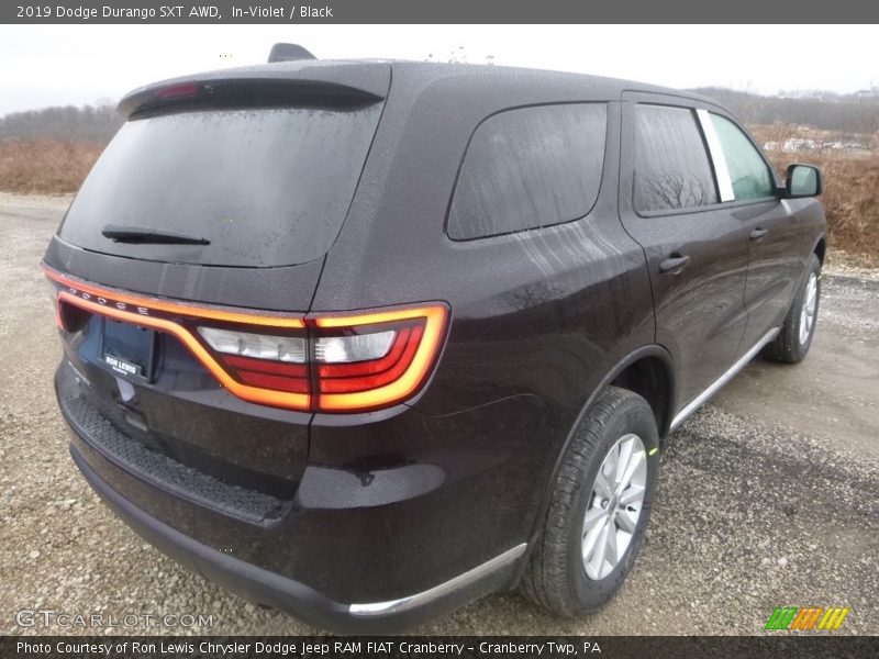 In–Violet / Black 2019 Dodge Durango SXT AWD