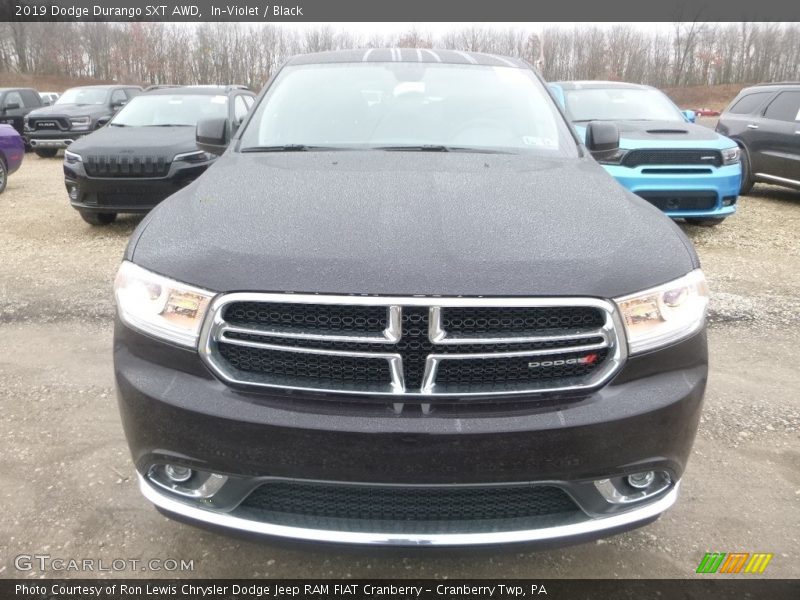 In–Violet / Black 2019 Dodge Durango SXT AWD